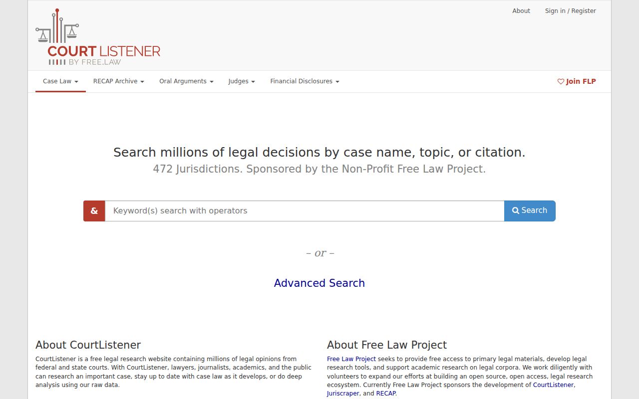 Saginaw case search CourtListener federal docket source